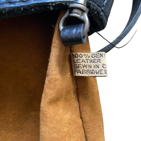 Patricia Nash Shoulder Bag Black Leather Minimalist Everyday Wear Tote NWT $199 - Picture 14 of 16